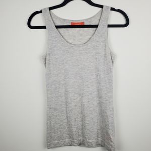 100% Cashmere Christopher Fischer Light Gray Tank